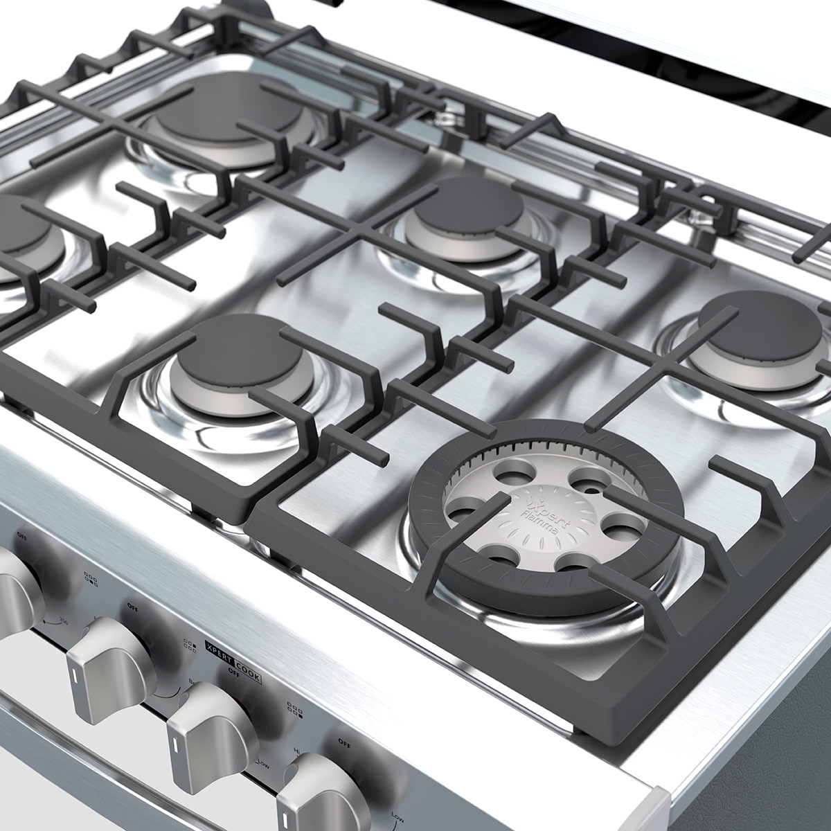 Whirlpool Estufa empotrable con 6 quemadores de 30" Whirlpool Estufa empotrable con 6 quemadores de 30"