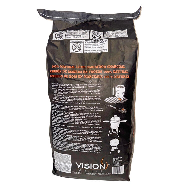 Vision Grills Carbón de Mesquite bolsa de 9 kg Vision Grills Carbón de Mesquite bolsa de 9 kg