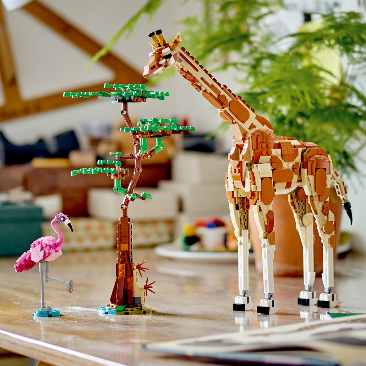 LEGO Creator Safari de Animales Salvajes 3 en 1