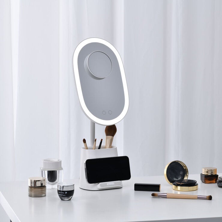 Sheffield Klara, Espejo Led con base de carga Sheffield Klara, Espejo Led con base de carga
