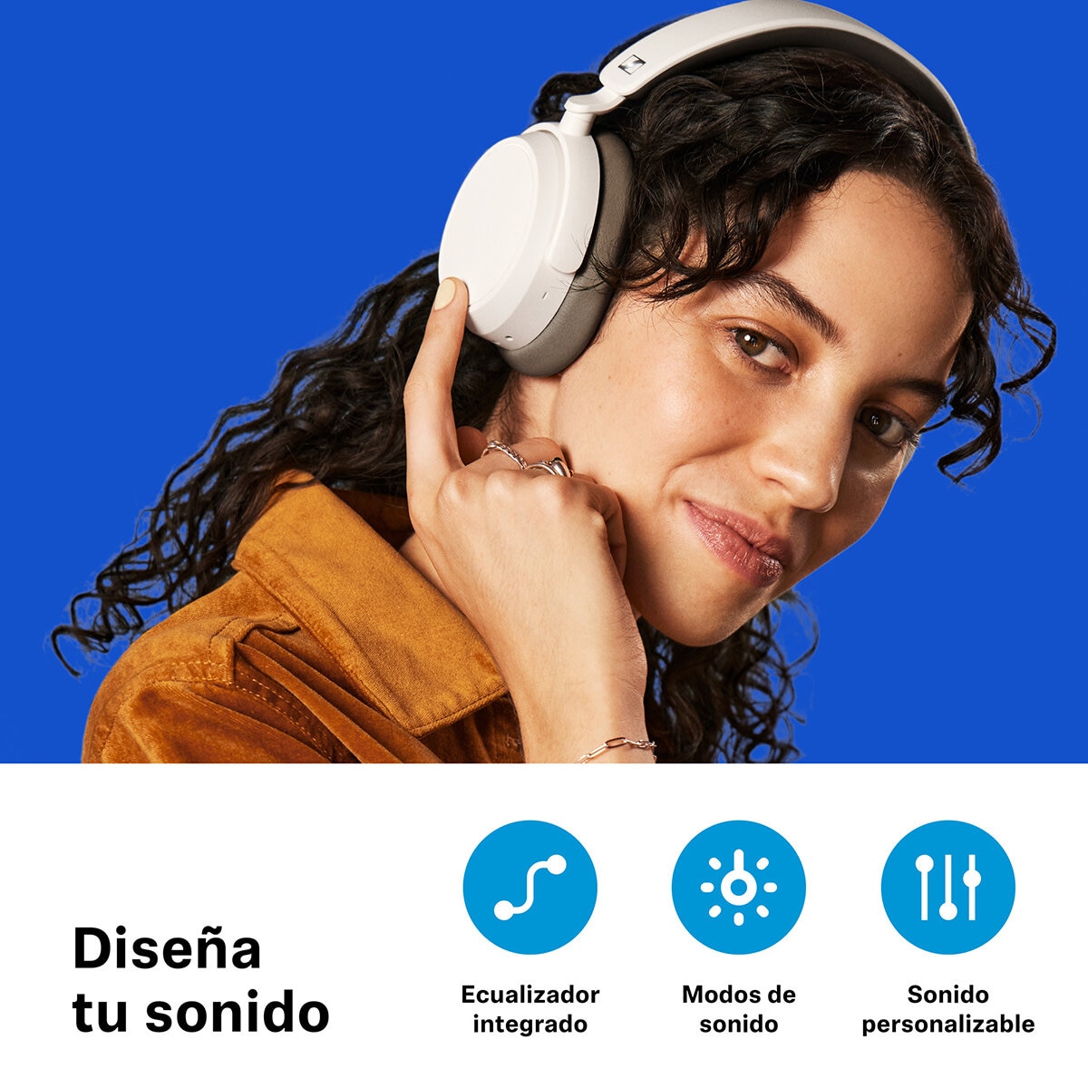 Sennheiser Accentum Plus Wireless Audífonos Bluetooth Blanco Sennheiser Accentum Plus Wireless Audífonos Bluetooth Blanco