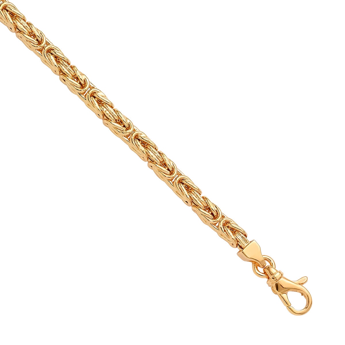 Pulsera, Oro Amarillo de 14K, 19cm