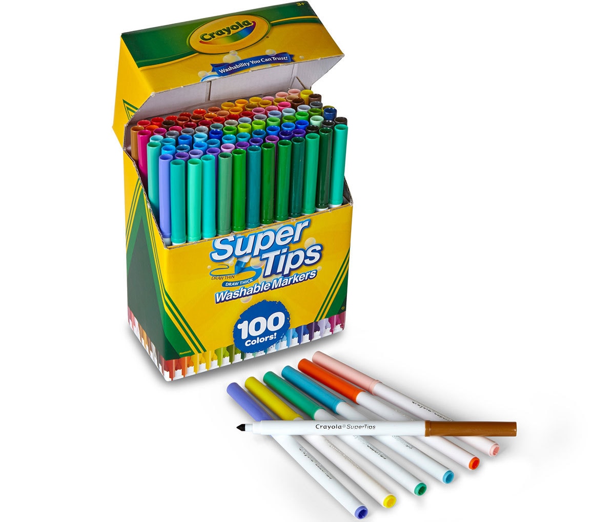 Crayola Marcadores Lavables 100 Colores | Costco México