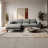 Muebles Liz, Figg, Modular De 2 Piezas,Gris