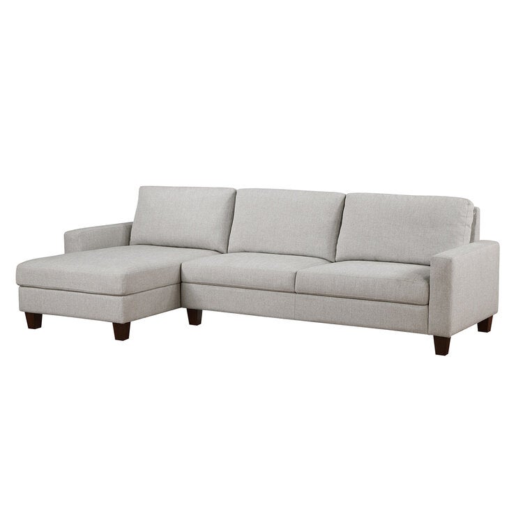 Northridge Home, Sofá Seccional de Tela con Otomano para Almacenamiento Northridge Home, Sofá Seccional de Tela con Otomano para Almacenamiento