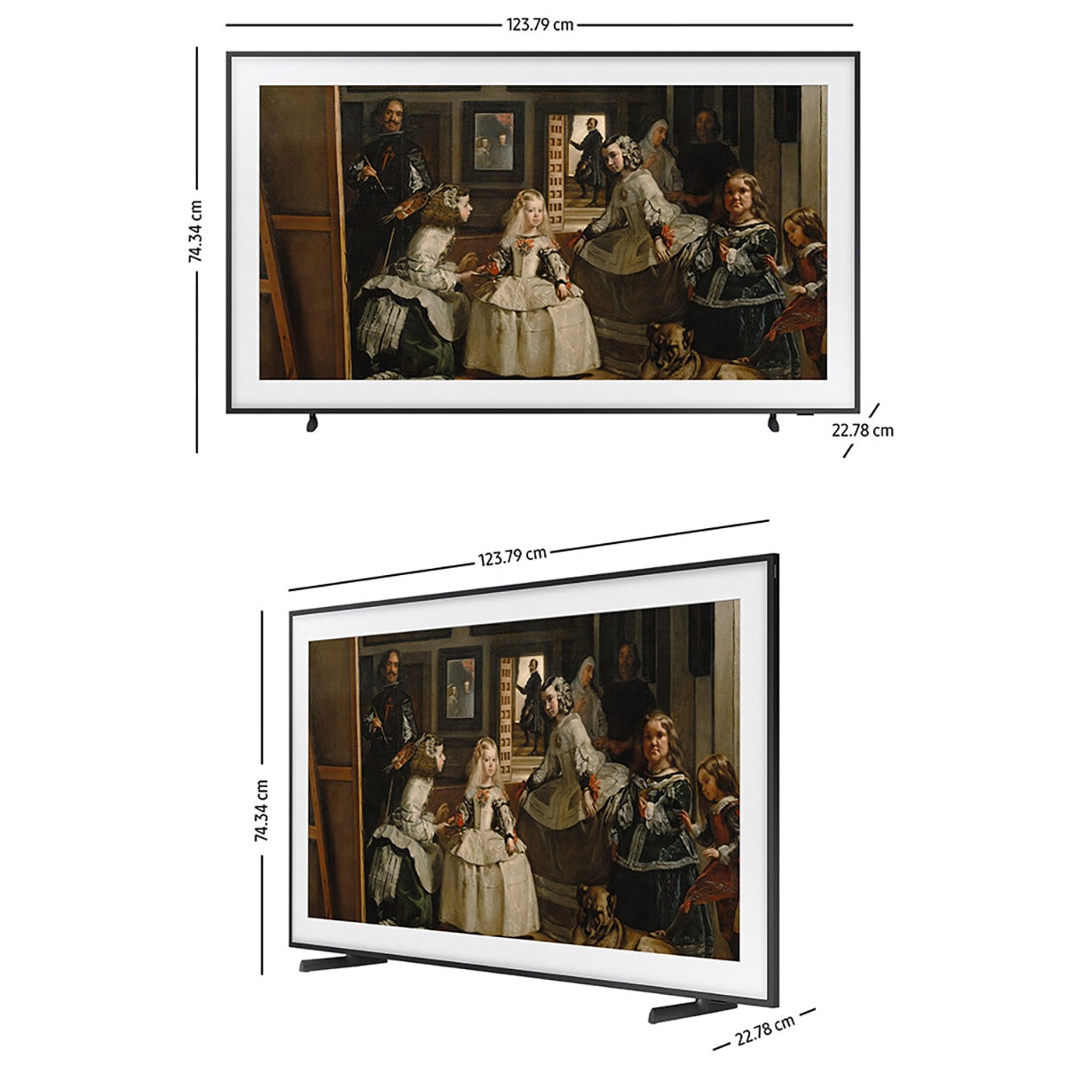 Samsung Pantalla 55" QLED The Frame 4K Smart TV