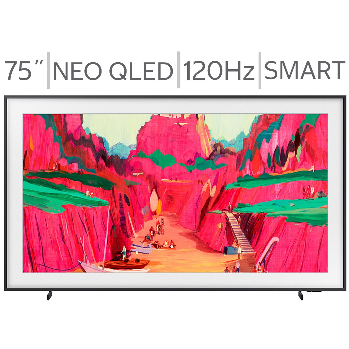 Samsung Pantalla 75" Neo QLED The Frame Pro 4K Smart TV + Marco Samsung Pantalla 75" Neo QLED The Frame Pro 4K Smart TV + Marco