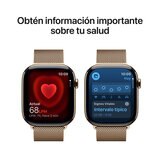 Apple Watch Series 11 (GPS + Celular) 46mm Titanio Oro + Correa Milanese Color Oro - Talla S/M Apple Watch Series 11 (GPS + Celular) 46mm Titanio Oro + Correa Milanese Color Oro - Talla S/M