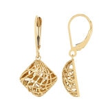 Aretes, Oro Amarillo de 14K