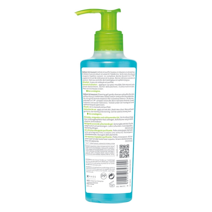 Sébium Gel Moussant Gel Limpiador 200 ml Sébium Gel Moussant Gel Limpiador 200 ml