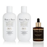 Marie D'Argan, 2 Shampoos Multi Protectores + Aceite de Argán