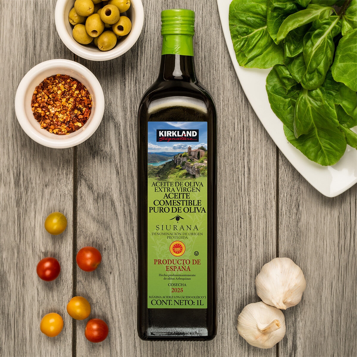 Kirkland Signature Aceite Siurana Arbequina 1 L Kirkland Signature Aceite Siurana Arbequina 1 L