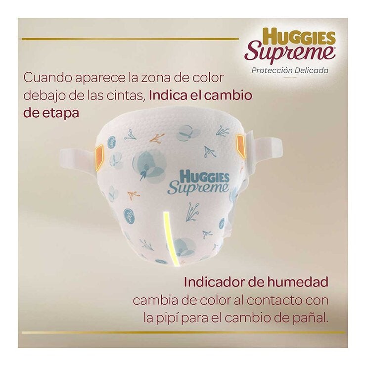 Huggies Supreme Pañales Etapa 5 Unisex 120 pzas Huggies Supreme Pañales Etapa 5 Unisex 120 pzas