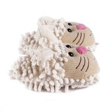 Cozy Home Pantufla Fuzzy Conejo para Niño/Niña hasta Talla 18