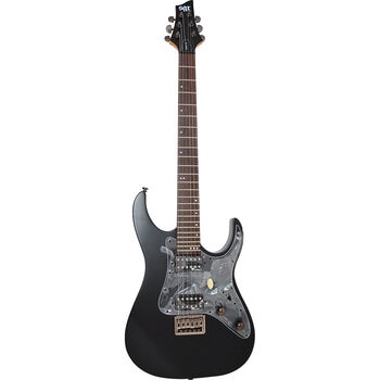 sgr by schecter guitarra eléctrica banshee-6 negro satinado