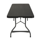 Lifetime, Mesa Plegable 1.82 metros, Color Negro Lifetime, Mesa Plegable 1.82 metros, Color Negro