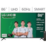 LG Pantalla 86" UHD 4K AI Smart TV LG Pantalla 86" UHD 4K AI Smart TV
