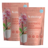 Ekologi, Sustrato para Orquideas 2 piezas de 900g Ekologi, Sustrato para Orquideas 2 piezas de 900g