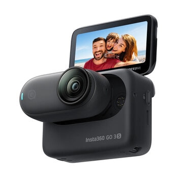 insta360 cámara go 3s standard bundle negro