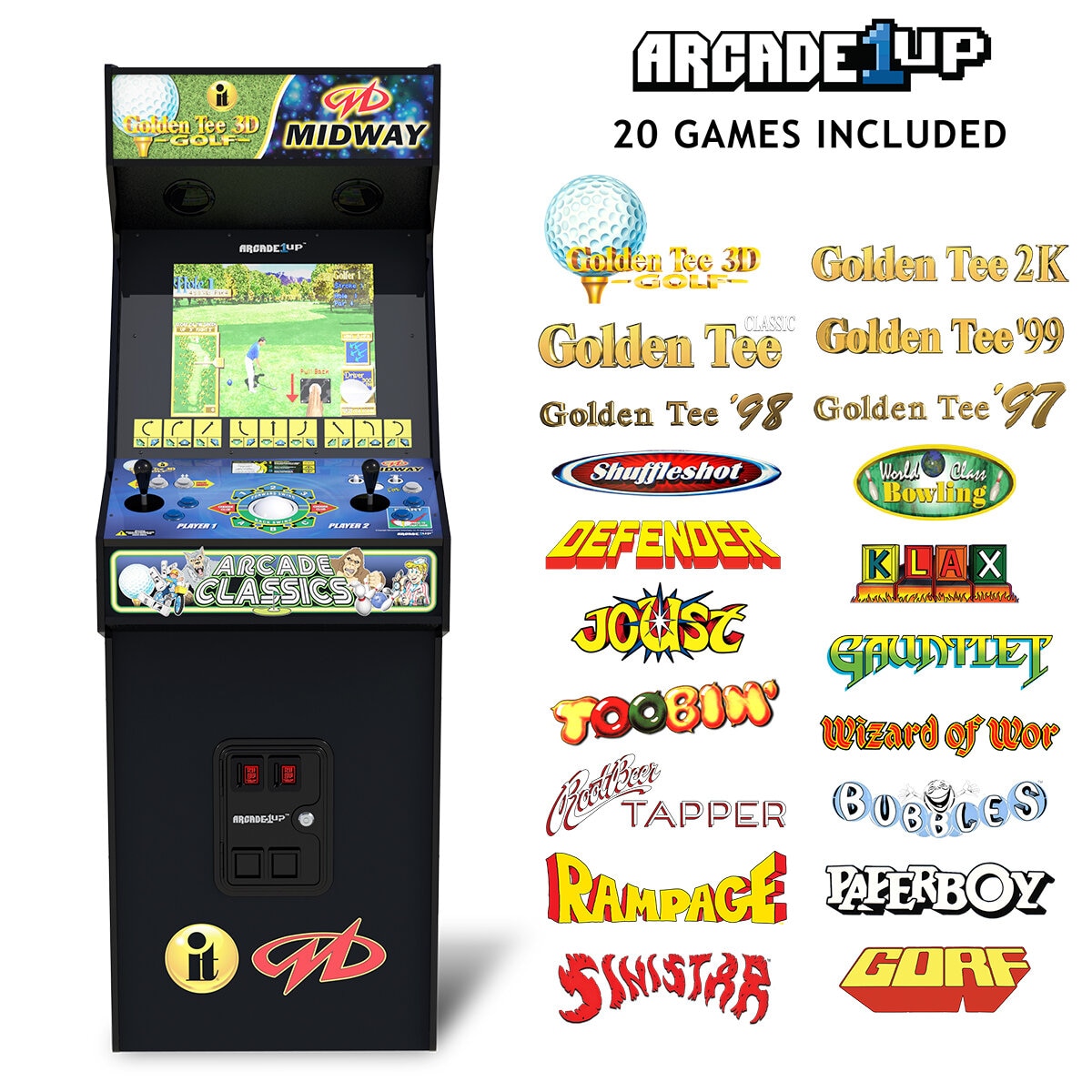 Arcade Golden Tee Midway Arcade1UP