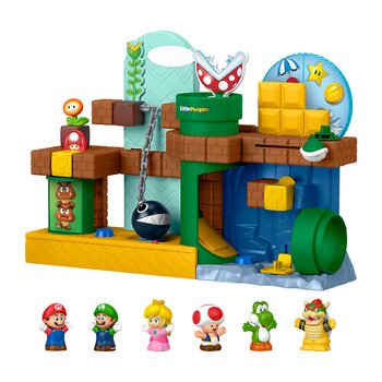 Little People, Aventuras de Mario Set de Juego Little People, Aventuras de Mario Set de Juego