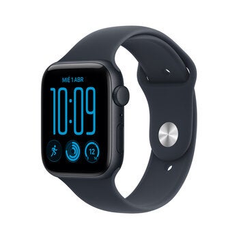 Apple Watch SE 3 (GPS) 44mm Aluminio Medianoche + Correa Deportiva Azul Profundo - Talla M/L Apple Watch SE 3 (GPS) 44mm Aluminio Medianoche + Correa Deportiva Azul Profundo - Talla M/L