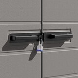 Suncast, Modernist Cobertizo de Almacenamiento de 2.4m x 2.1m con Puertas Corredizas Suncast, Modernist Cobertizo de Almacenamiento de 2.4m x 2.1m con Puertas Corredizas