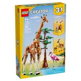 LEGO Creator Safari de Animales Salvajes 3 en 1