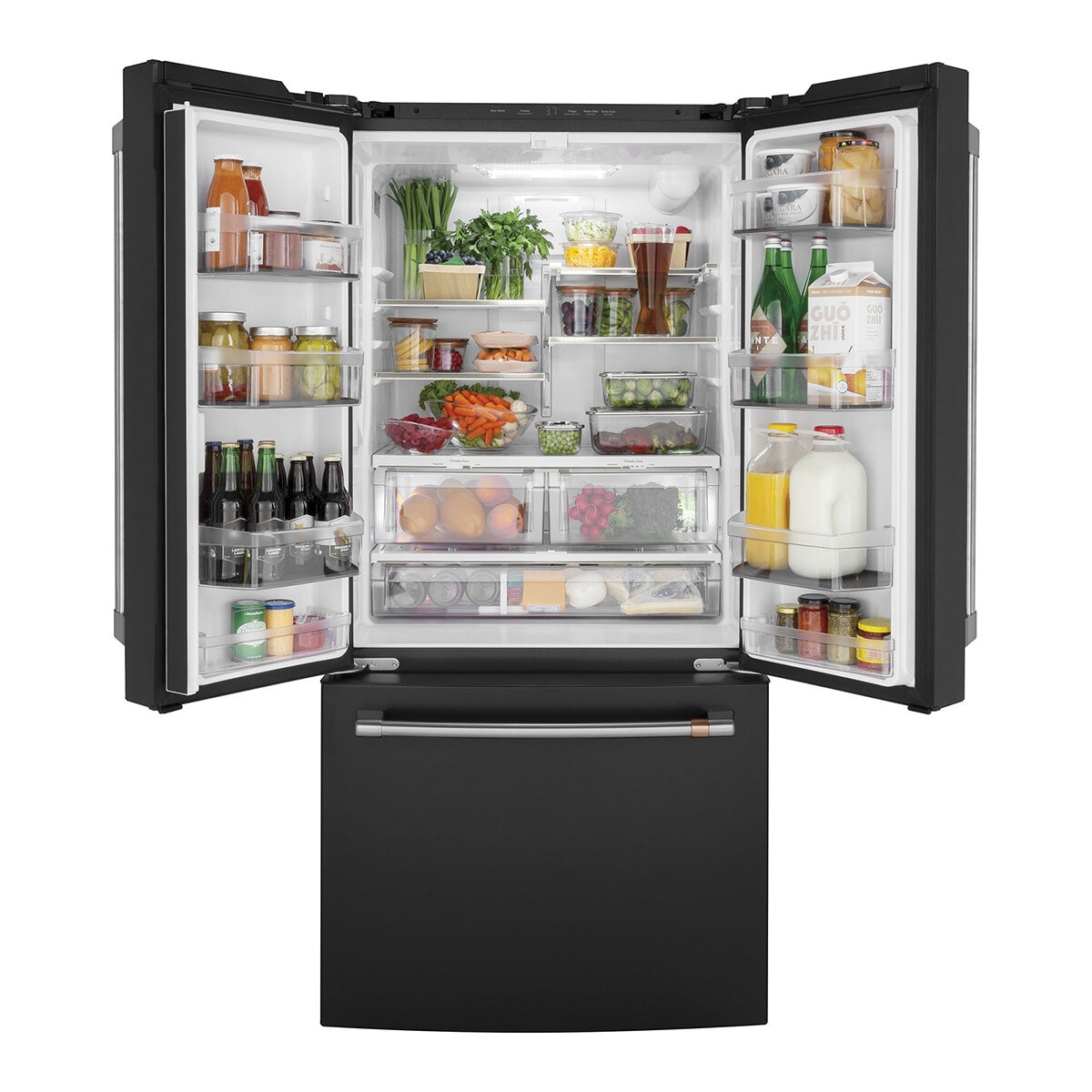 Café Refrigerador 19' French Door Color Negro Café Refrigerador 19' French Door Color Negro