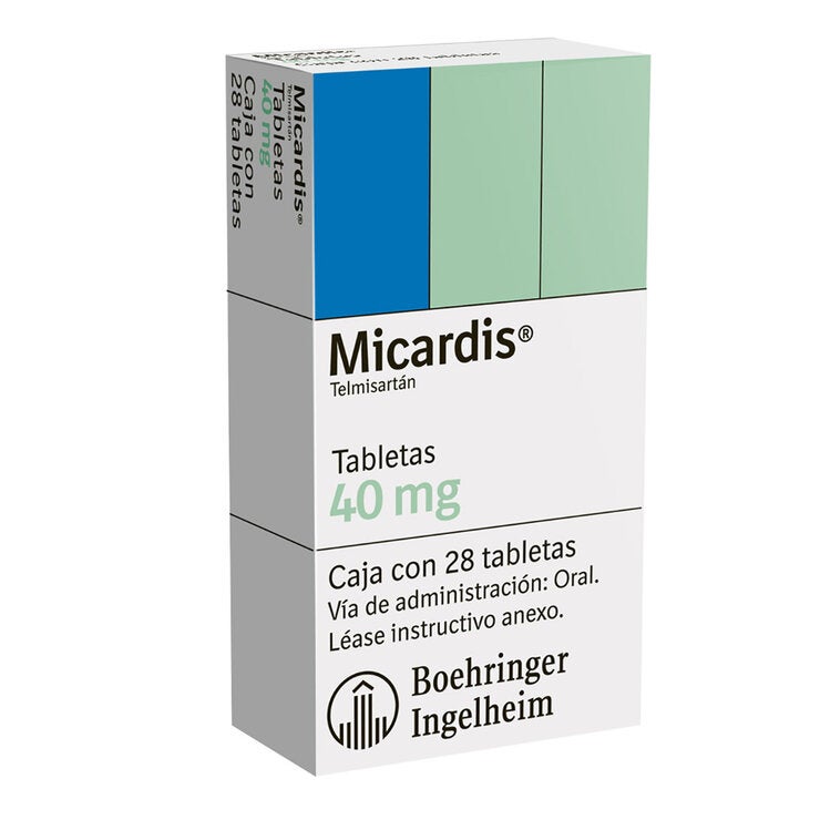 Micardis 40mg 28 Tabletas Micardis 40mg 28 Tabletas