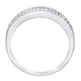 Anillo, 0.50ctw Diamantes, Oro Blanco de 14K