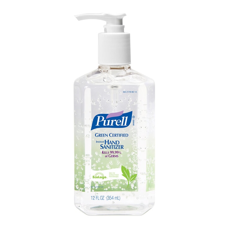 Purell Advanced Gel Alcohólico Antiséptico para Manos 6 pzas de 354 ml