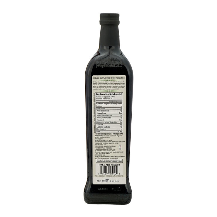 Kirkland Signature Vinagre Balsámico Orgánico 1 l Kirkland Signature Vinagre Balsámico Orgánico 1 l