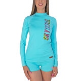 Skysoul Playera Surf, Prot.UP +50, Manga Larga para Dama