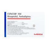 Concor AM 5/5 mg 30 Tabletas Concor AM 5/5 mg 30 Tabletas