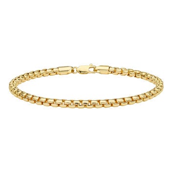 Pulsera de Oro Amarillo, 14K Pulsera de Oro Amarillo, 14K