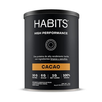 Habits High Performance Proteína Vegetal Sabor Cacao