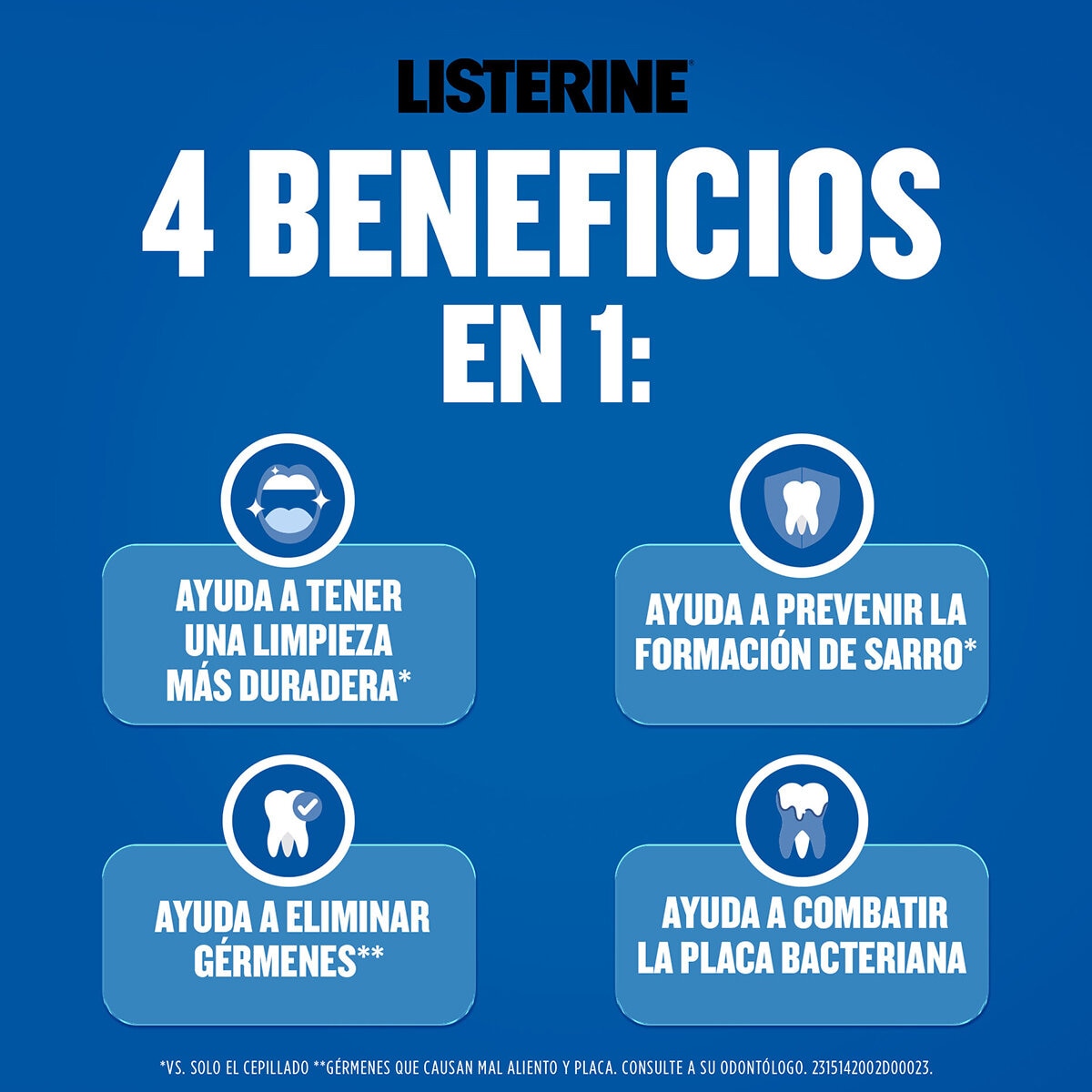 Listerine Enjuague Bucal UltraClean 2 pzas de 1.5 l Listerine Enjuague Bucal UltraClean 2 pzas de 1.5 l