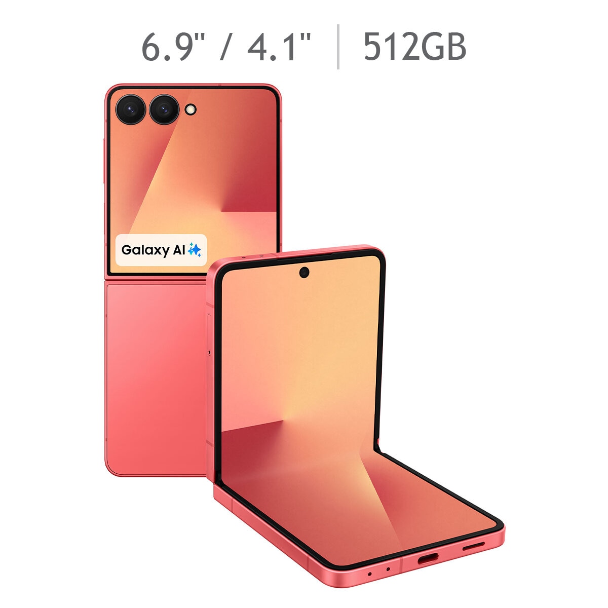 Samsung Galaxy Z Flip 7 512GB Coral Samsung Galaxy Z Flip 7 512GB Coral