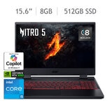 ACER Nitro 5 Gaming Laptop 15.6" Full HD Intel Core i5 8GB 512GB SSD