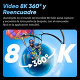 Insta360 X4 Explorer Combo Cámara 360° + Accesorios