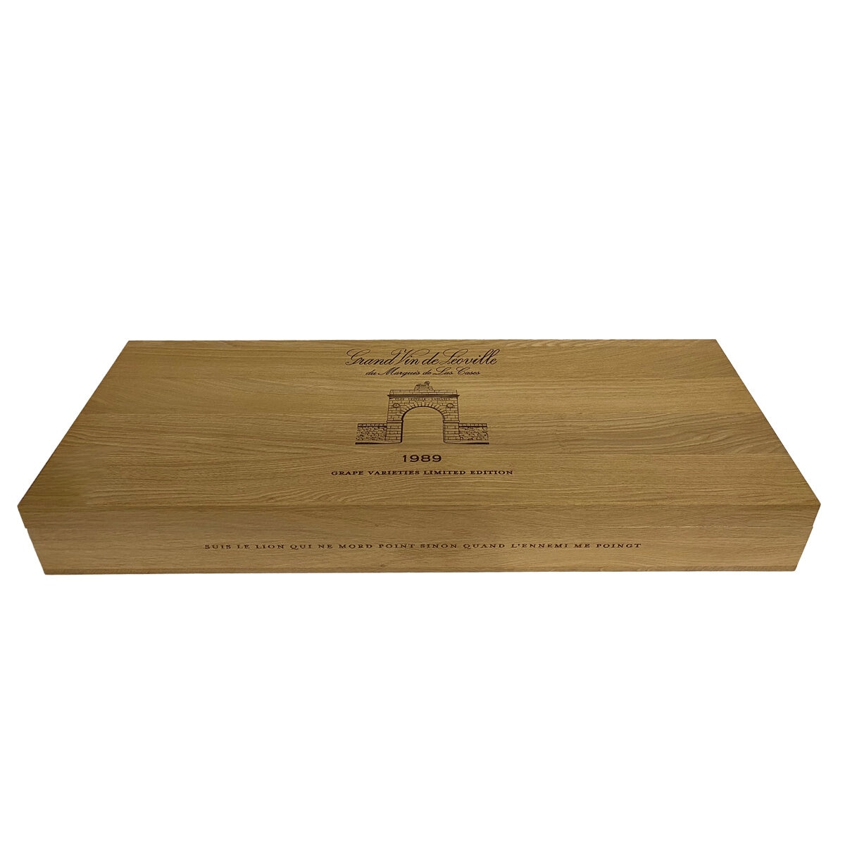 Grand Vin de Leoville du Marquis de Las Cases Caja con 6 Botellas de 750 ml + Copas Grand Vin de Leoville du Marquis de Las Cases Caja con 6 Botellas de 750 ml + Copas