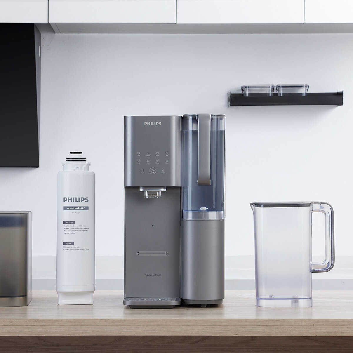 Philips, Purificador de Agua con Ósmosis Inversa, 3 Temperaturas Philips, Purificador de Agua con Ósmosis Inversa, 3 Temperaturas