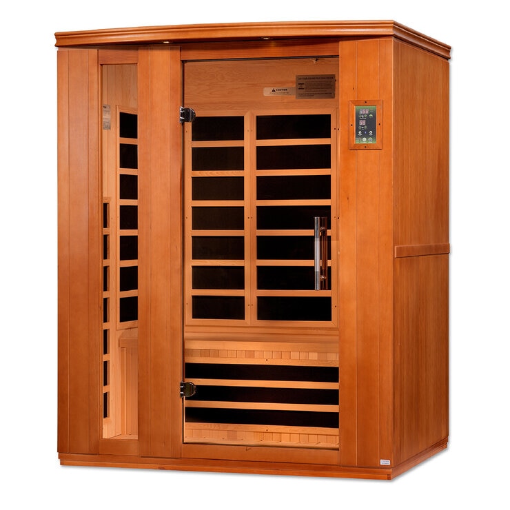 Sauna Infrarrojo Ultra Low EMF Dynamic Lugano, 3 Personas Sauna Infrarrojo Ultra Low EMF Dynamic Lugano, 3 Personas
