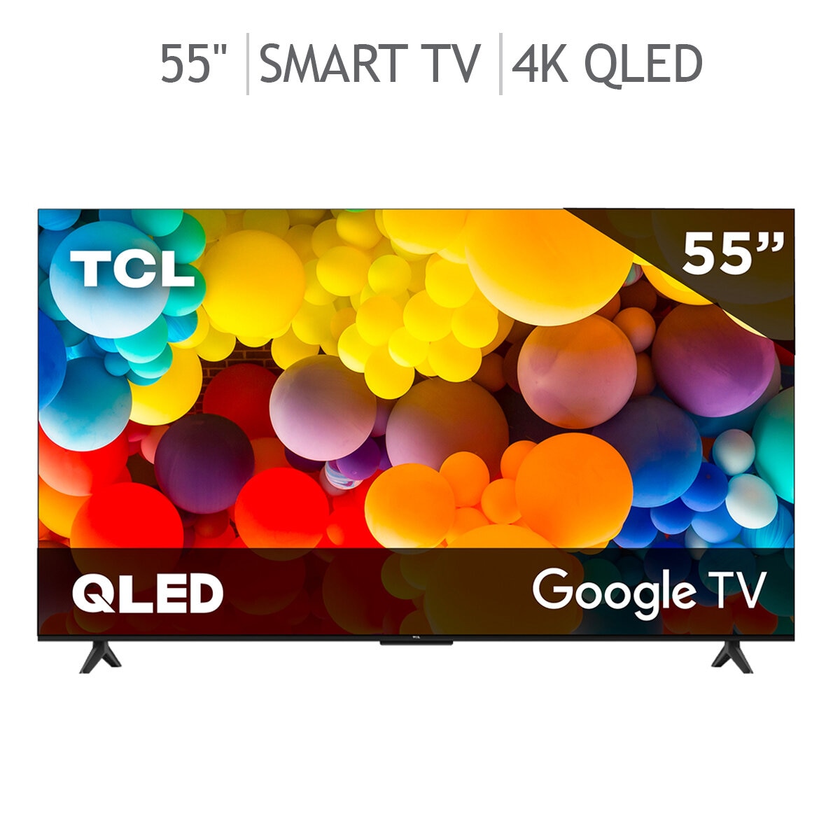 TCL Pantalla 55" QLED 4K Google TV