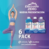 Electrolife Zero 6 Piezas de 325 ml c/u Electrolife Zero 6 Piezas de 325 ml c/u