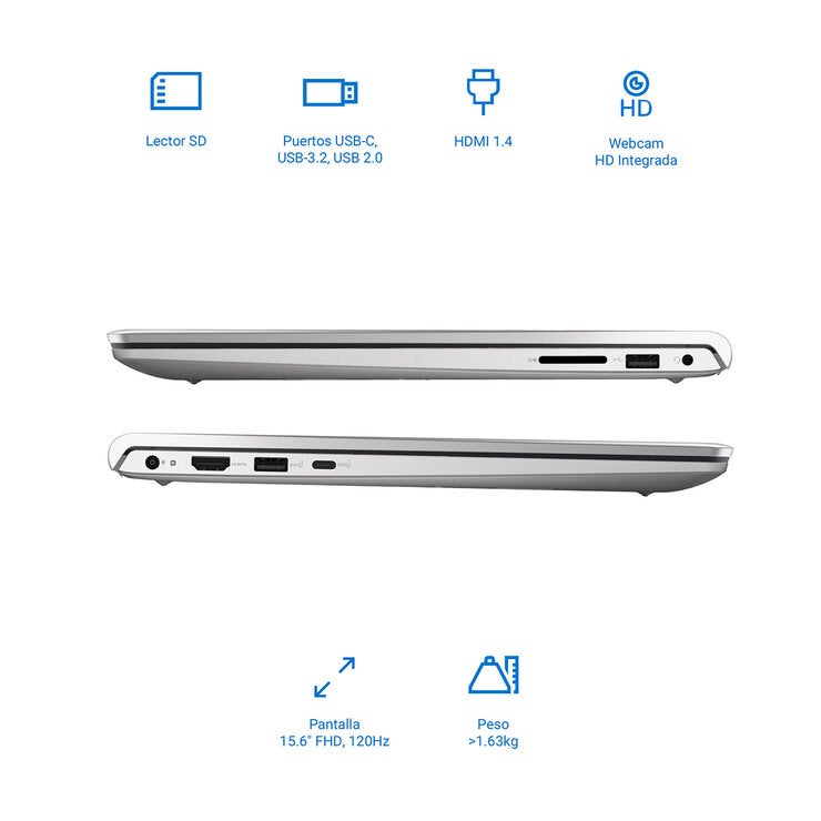 DELL 15 DC15255 Laptop 15.6" Full HD AMD Ryzen 5 8GB 512GB SSD + DELL Headset Jack DELL 15 DC15255 Laptop 15.6" Full HD AMD Ryzen 5 8GB 512GB SSD + DELL Headset Jack