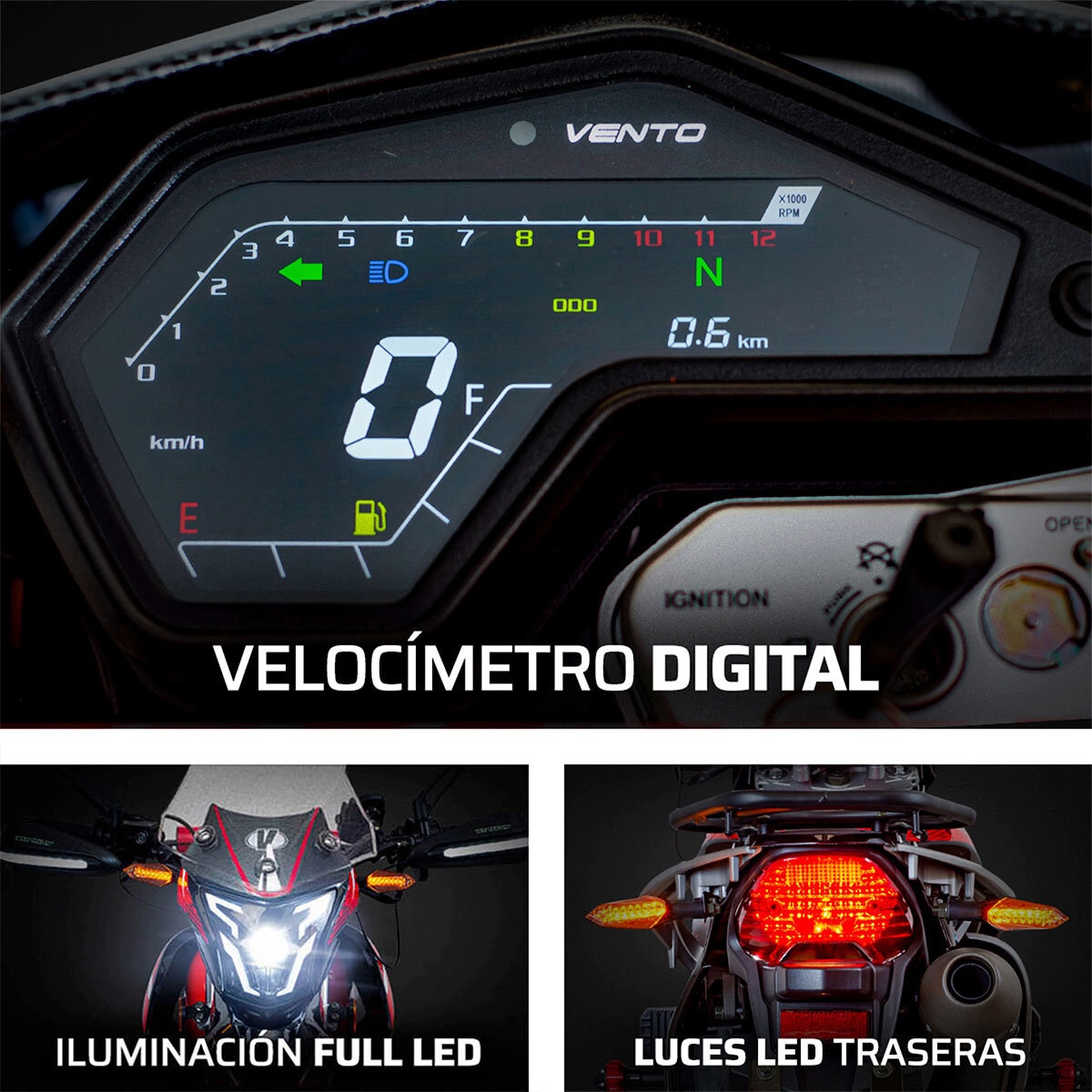 Vento Motocicleta Crossmax 250cc Rojo Vento Motocicleta Crossmax 250cc Rojo