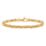 Pulsera, Oro Amarillo de 14K, 19cm