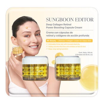 Sungboon Editor Crema Facial con cápsulas de Retinol y Colágeno 2 pzas Sungboon Editor Crema Facial con cápsulas de Retinol y Colágeno 2 pzas
